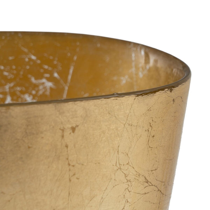 Decorațiune pentru Centrul Mesei Auriu* Sticlă 23,5 x 14 cm