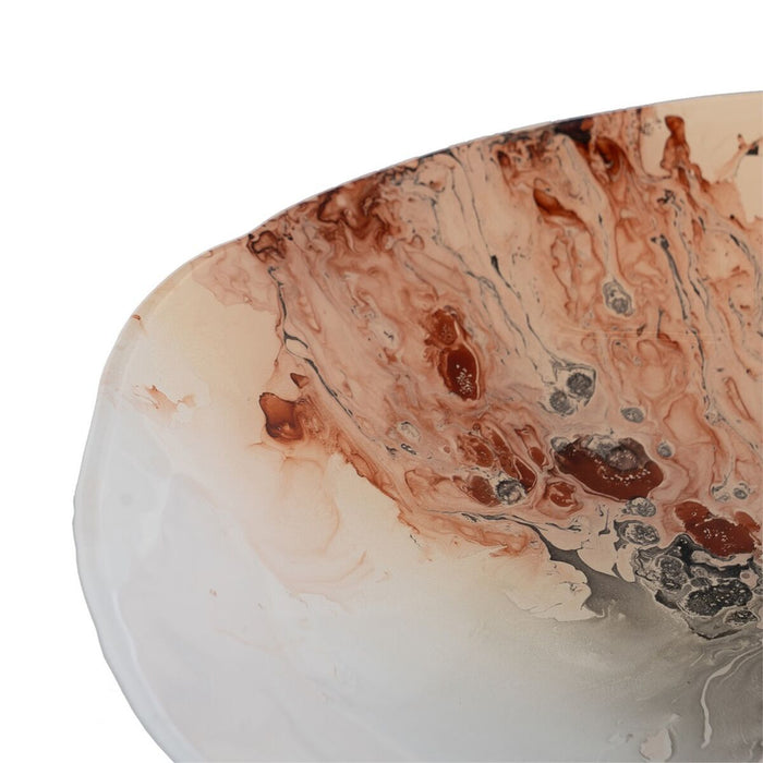 Decorațiune pentru Centrul Mesei Somon Geam 29 x 29 x 5 cm