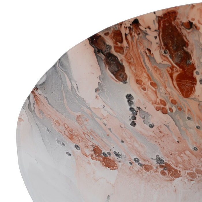 Decorațiune pentru Centrul Mesei Somon Geam 39 x 39 x 6,5 cm