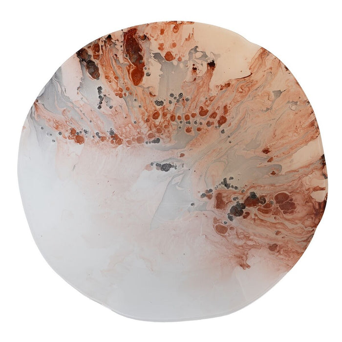 Decorațiune pentru Centrul Mesei Somon Geam 39 x 39 x 6,5 cm