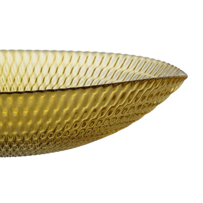 Decorațiune pentru Centrul Mesei Galben Geam 21 x 21 x 6,5 cm