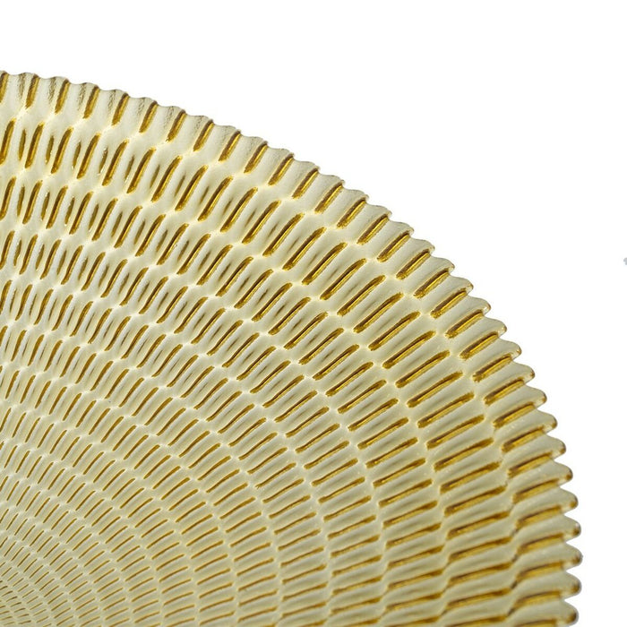 Decorațiune pentru Centrul Mesei Galben Geam 40 x 40 x 7 cm