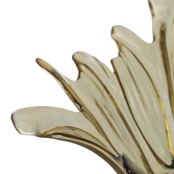 Decorațiune pentru Centrul Mesei Măslină Geam 28 x 28 x 10,5 cm