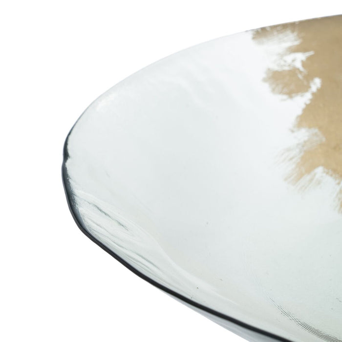 Decorațiune pentru Centrul Mesei Auriu* Geam 39 x 39 x 6,5 cm