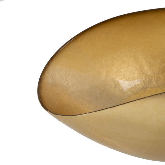 Decorațiune pentru Centrul Mesei Auriu* Geam 15 x 29 x 13 cm