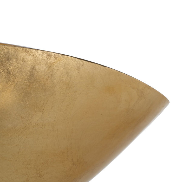 Decorațiune pentru Centrul Mesei Auriu* Geam 17 x 37 x 17 cm