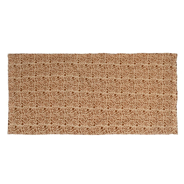 Pareo Prosop Maro Bej Bumbac 90 x 180 cm
