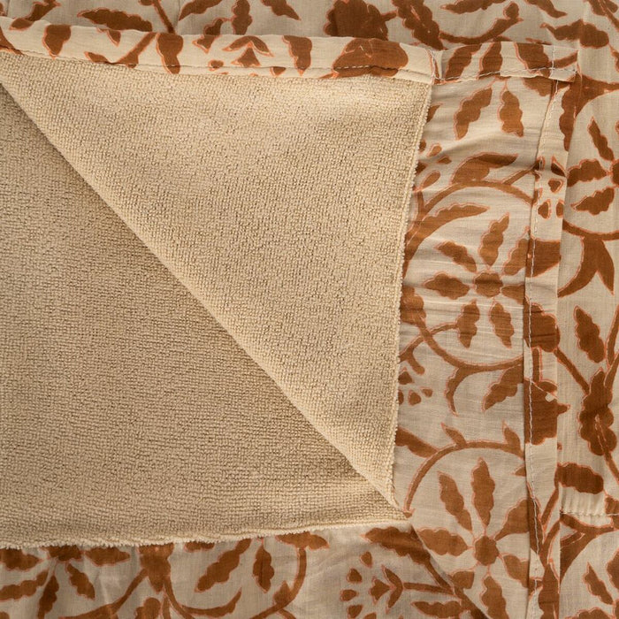 Pareo Prosop Maro Bej Bumbac 90 x 180 cm