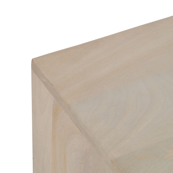 Mobilă TV Alb Lemn de mango 140 x 40 x 58 cm