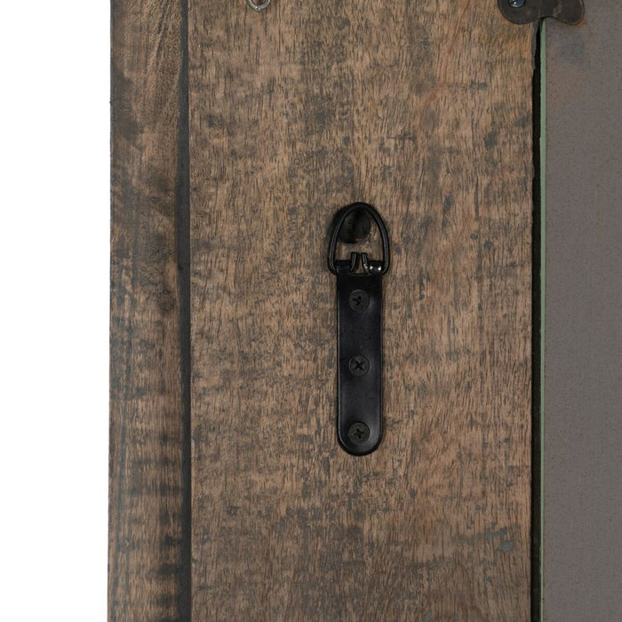 Oglindă Garderobă Maro închis Geam Lemn de mango Lemn MDF Vertical 67,3 x 5,1 x 176,5 cm