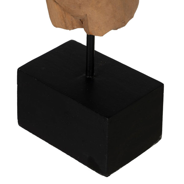 Sculptură Bust Bej 14,5 x 9 x 38,5 cm (2 Unități)