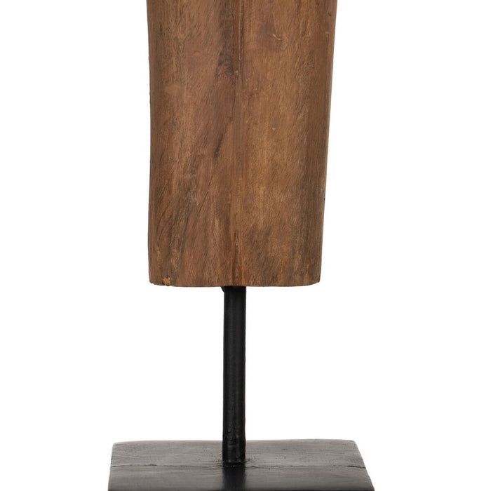 Figură Decorativă Natural African 14,5 x 9 x 38,5 cm (2 Unități)