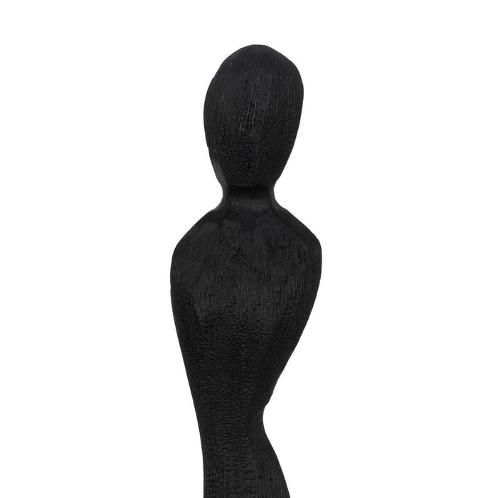 Figură Decorativă Negru Femeie 7,5 x 7,5 x 66 cm