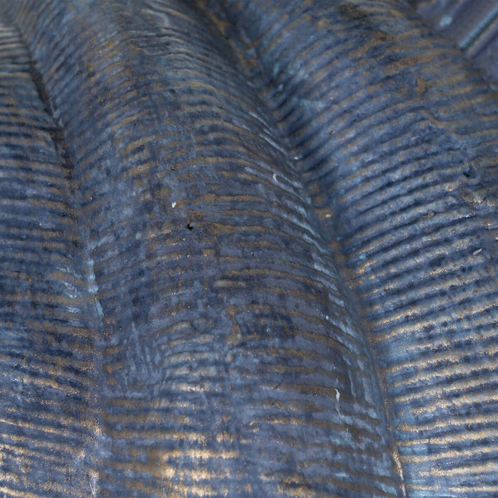 Decorațiune pentru Centrul Mesei Scoică Verde Gri 35 x 28 x 12 cm