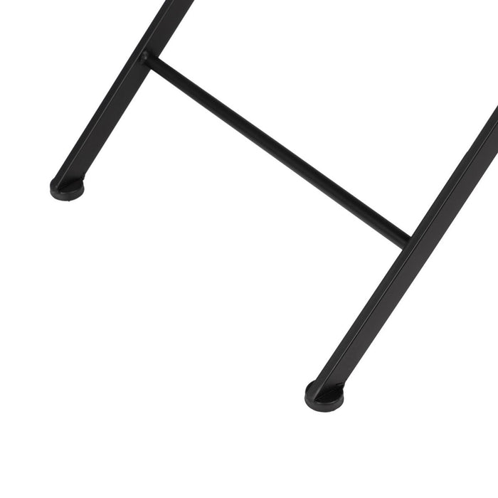 Noptieră Maro Negru Lemn Fier 60 x 40 x 55,5 cm