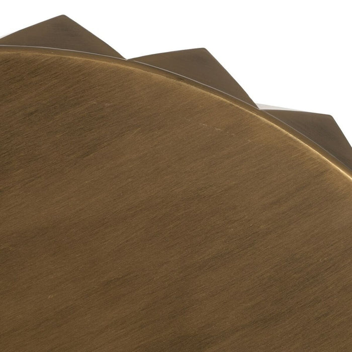 Masa de Cafea Negru Auriu* Fier 49 x 49 x 45,5 cm