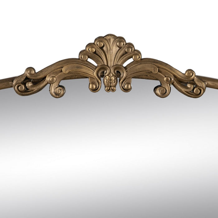 Oglindă de perete Auriu* Geam Fier 54 x 16,5 x 51 cm