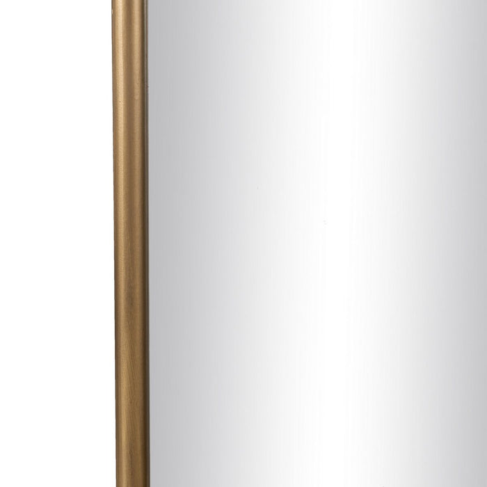 Oglindă de perete Auriu* Geam Fier 54 x 16,5 x 51 cm