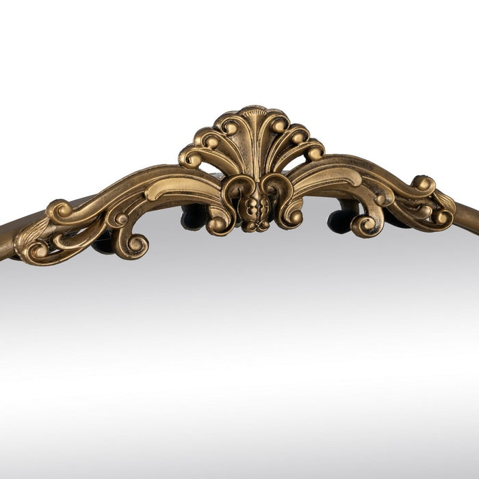 Oglindă de perete Auriu* Geam Fier 59 x 14,5 x 63 cm