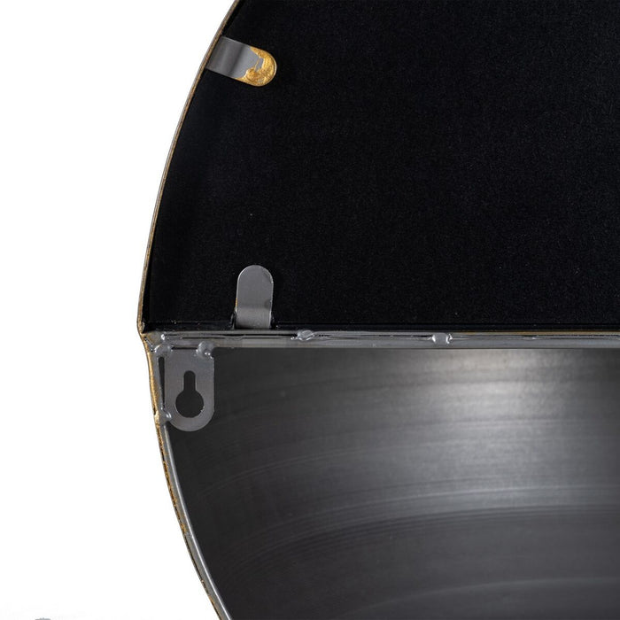 Oglindă de perete Auriu* Geam Fier 36 x 17 x 40 cm