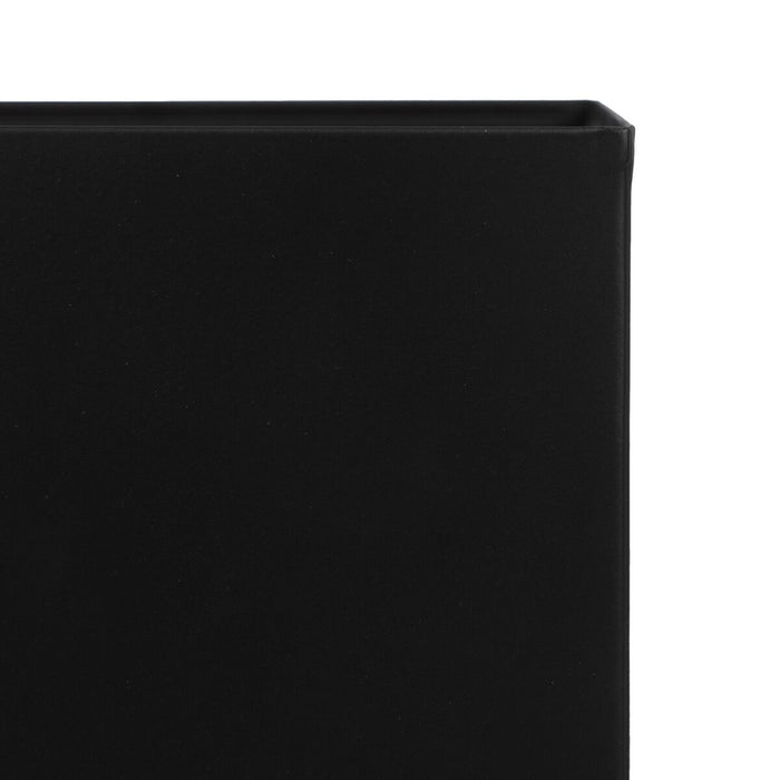 Set de jardiniere Negru Metal 26 x 26 x 70 cm (3 Unități)