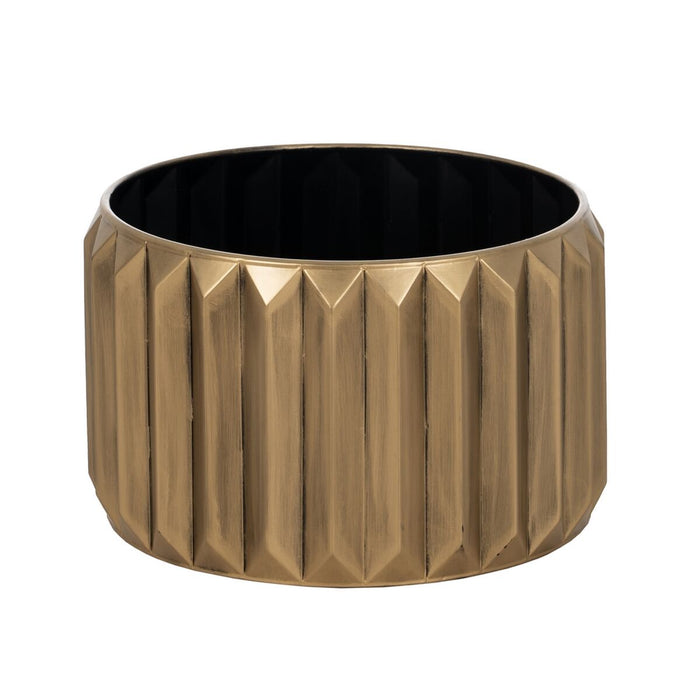 Set de jardiniere Auriu* Fier 37,5 x 37,5 x 23 cm (2 Unități)