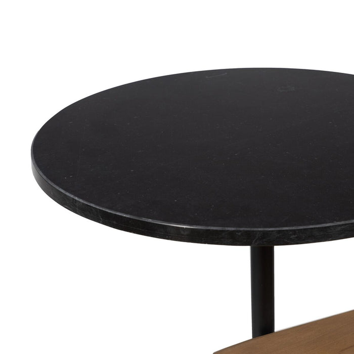 Masa de Cafea Auriu* Lemn Fier 116 x 76 x 64 cm