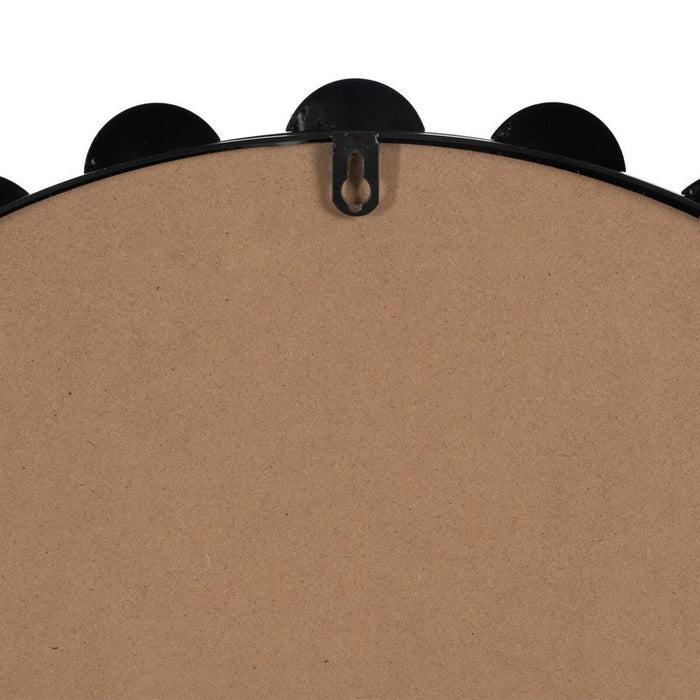 Oglindă de perete Negru Fier 61 x 4,5 x 100 cm