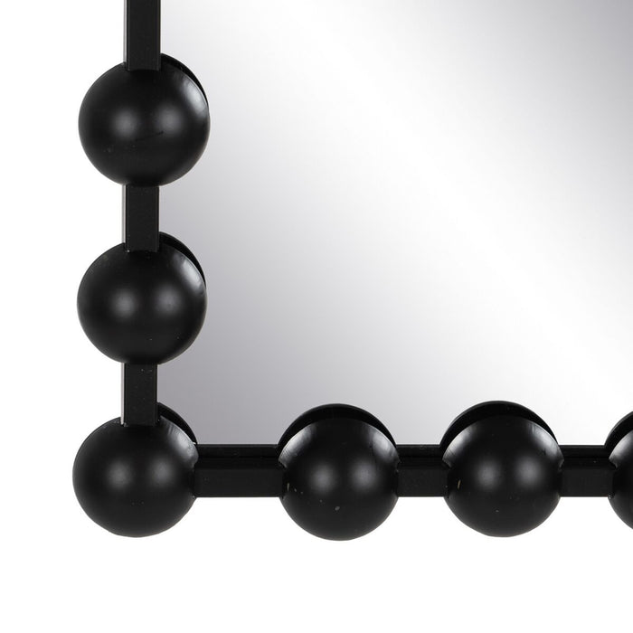 Oglindă de perete Negru Fier 60 x 4,5 x 90 cm