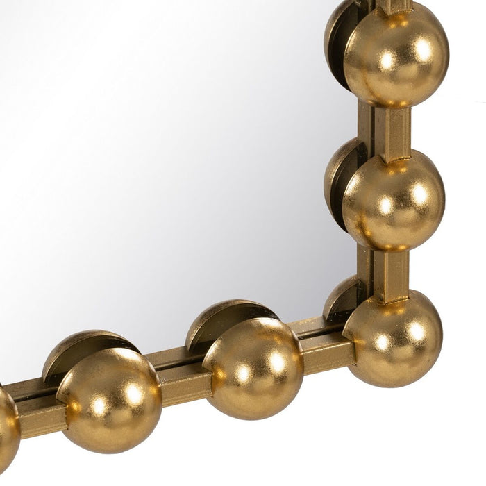 Oglindă de perete Auriu* Fier 60 x 4,5 x 90 cm