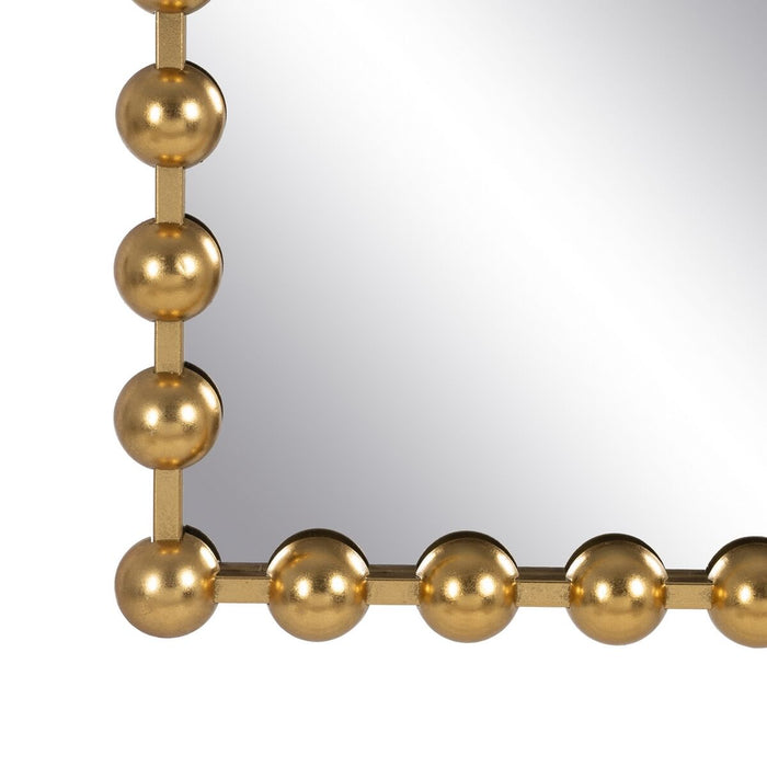 Oglindă de perete Auriu* Fier 60 x 4,5 x 90 cm