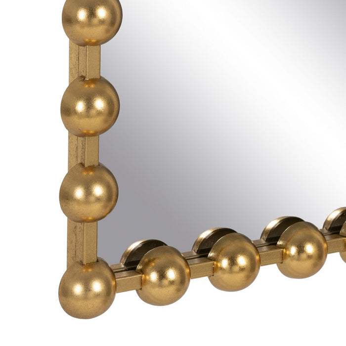 Oglindă de perete Auriu* Fier 60 x 4,5 x 90 cm