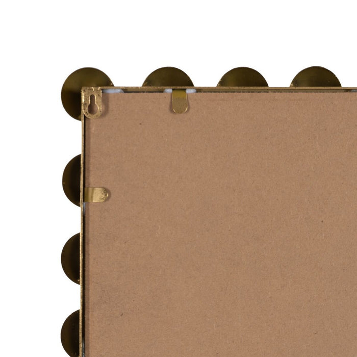 Oglindă de perete Auriu* Fier 60 x 4,5 x 90 cm