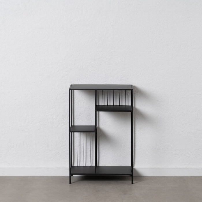 Raft Negru Fier 50 x 30 x 75 cm