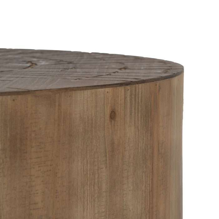 Masa de Cafea Negru Natural Fier Lemn MDF 80 x 80 x 38,5 cm