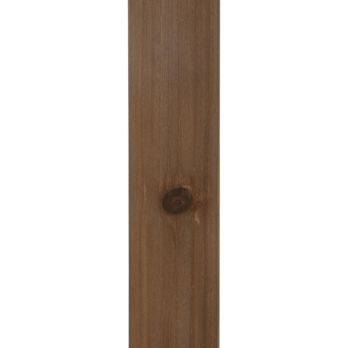 Consolă Natural Sticlă Temperată Lemn de brad 120 x 33 x 75 cm