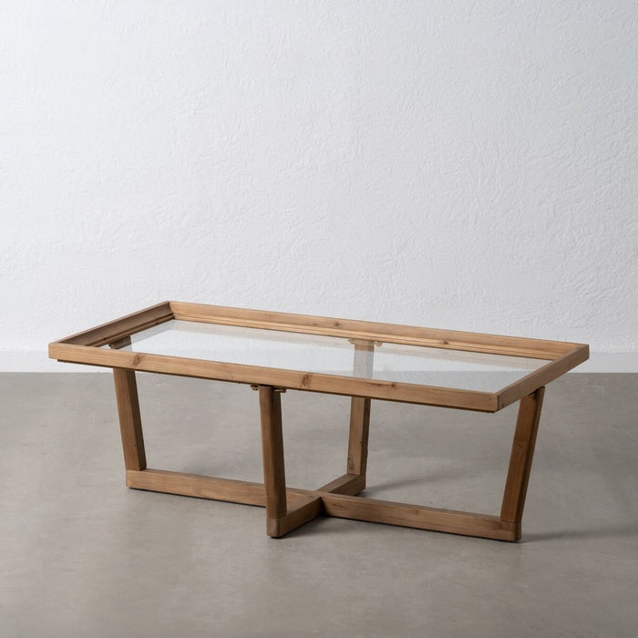 Masa de Cafea Natural Lemn de brad 120 x 60 x 43,5 cm