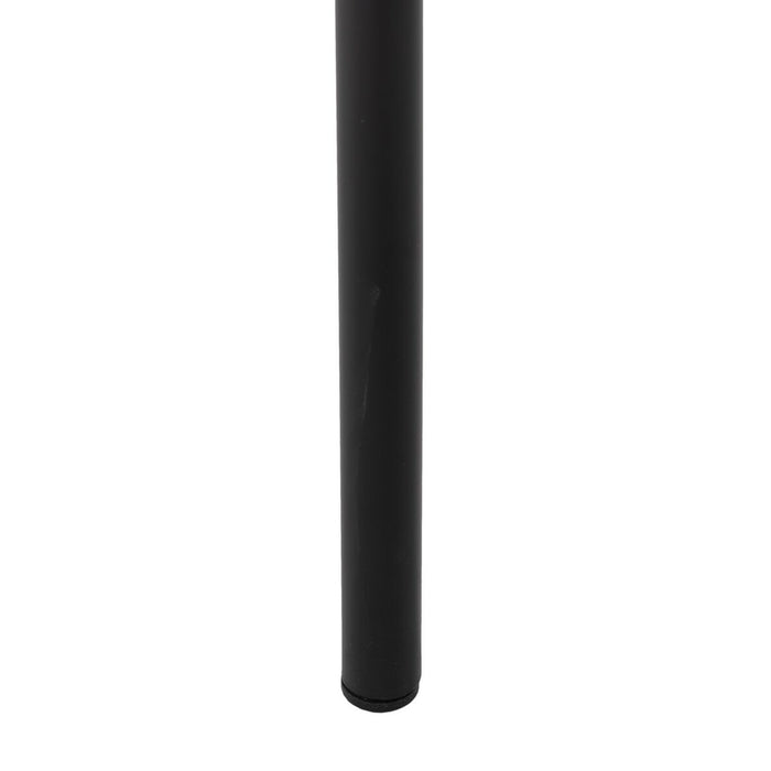 Consolă Negru Natural Fier 120 x 33 x 75 cm
