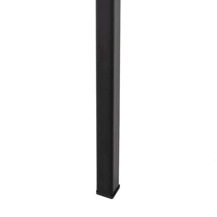 Consolă Negru Natural Fier Lemn MDF 120 x 30 x 70 cm