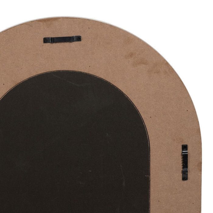 Oglindă de perete Natural Geam Lemn MDF 50 x 2,2 x 85 cm