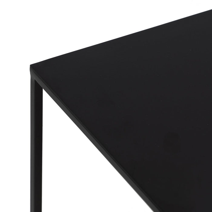 Noptieră Negru Natural Fier DMF 57 x 34 x 55 cm