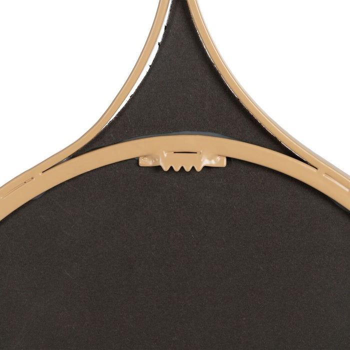 Oglindă de perete Natural Geam Lemn MDF 37 x 2 x 90 cm