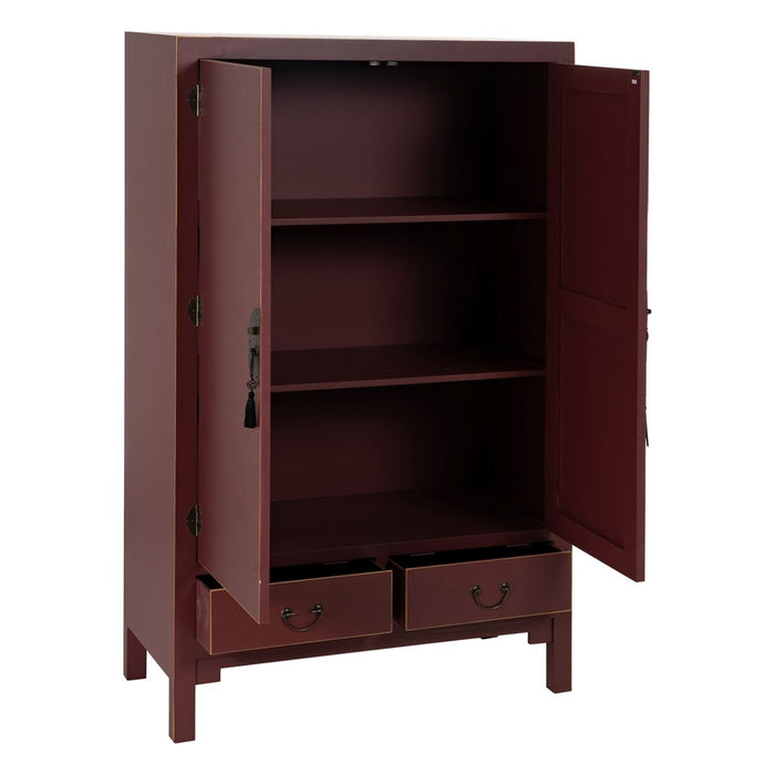 Dulap ORIENTE Culoare teracotă 100 x 45 x 160 cm