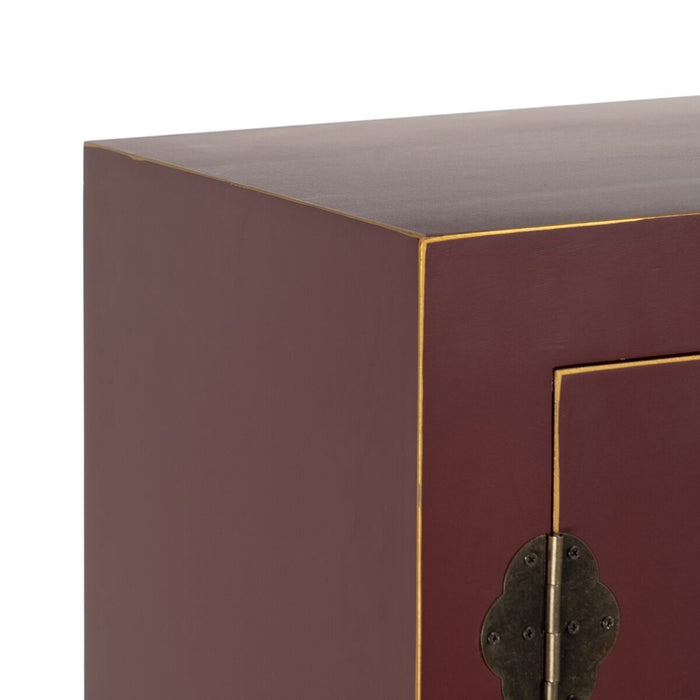 Dulap ORIENTE Culoare teracotă 100 x 45 x 160 cm