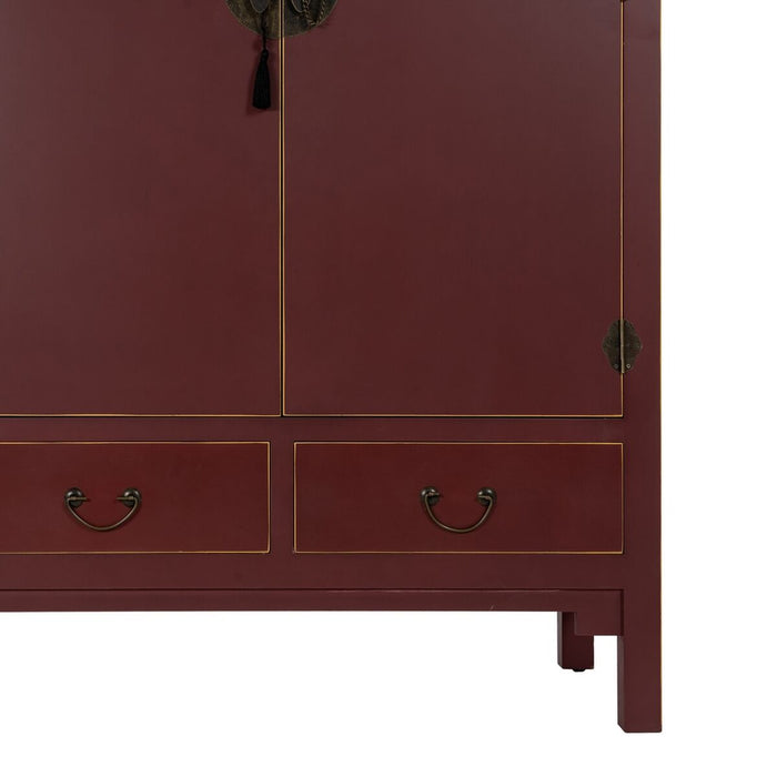 Dulap ORIENTE Culoare teracotă 100 x 45 x 160 cm