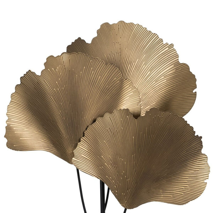 Lampă cu Picior Auriu* Fier 55 x 30 x 167 cm