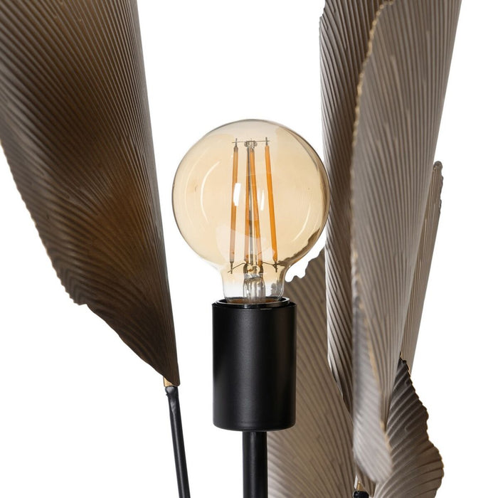 Lampă cu Picior Auriu* Fier 55 x 30 x 167 cm