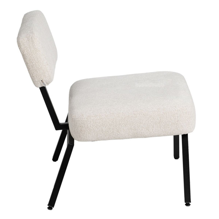Scaun Alb Negru 58 x 59 x 71 cm