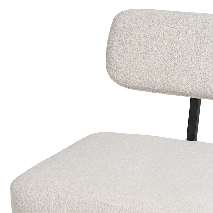 Scaun Alb Negru 58 x 59 x 71 cm