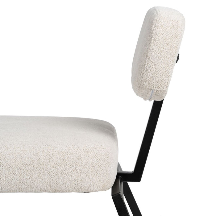 Scaun Alb Negru 58 x 59 x 71 cm